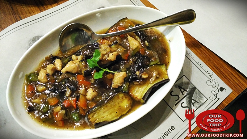 Eggplant with Mixed Vegetables
